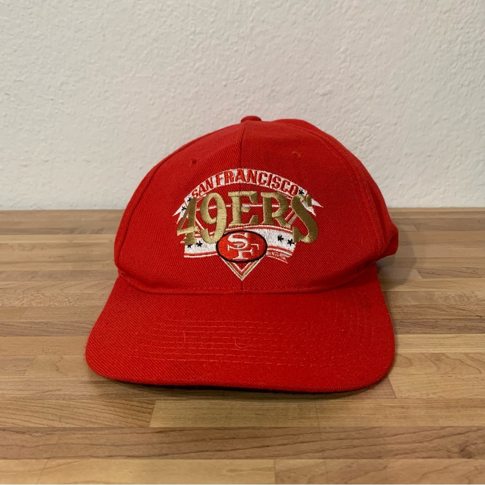 Vintage NFL Football San Francisco 49ers Snap Back Hat Adult One Size Flawed